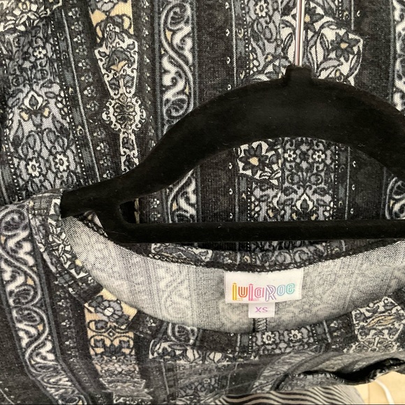 LuLaRoe Knit Pattern Dress Size XSMALL - Picture 6 of 6